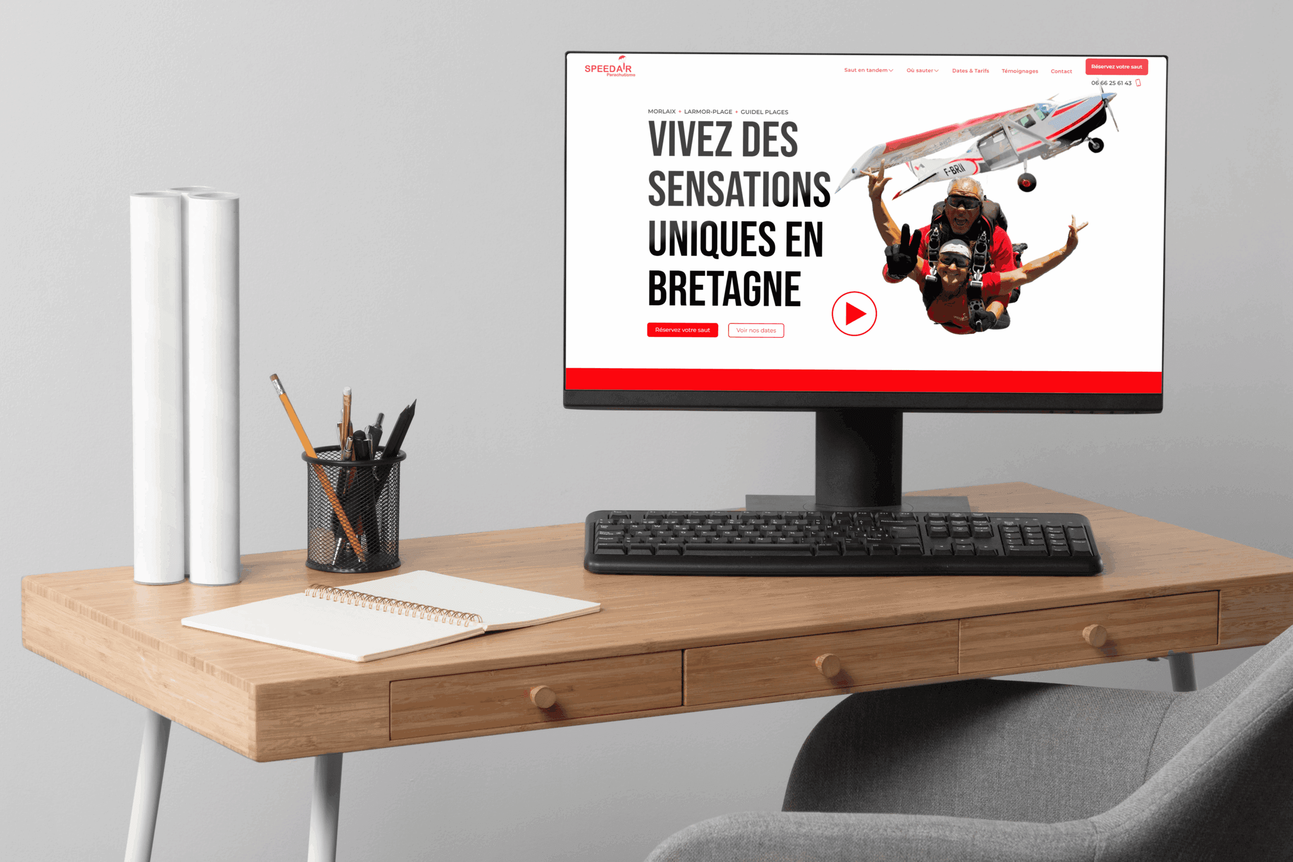 Réalisation web Speedair